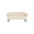 Audo Copenhagen Ingeborg Sofa, Textile in Dark Stained Oak and Logan Jasmine, packshot on white