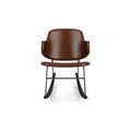 Audo Copenhagen The Penguin Rocking Chair, Fully Upholstered in Aida 0329, packshot on white