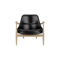 Audo Copenhagen Elizabeth Lounge Chair in Natural Oak and Aida 1618, packshot on white