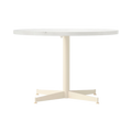 Audo Copenhagen Nook Lounge Table in Ivory and Estremoz Marble, packshot on white