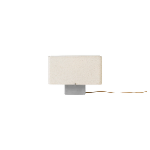 Audo Copenhagen Nonna Table Lamp, Aluminum, packshot on white