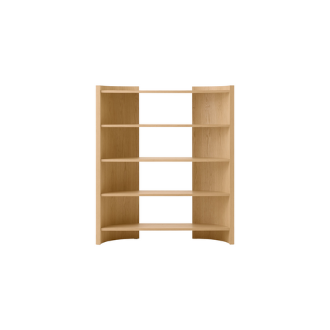 Audo Copenhagen Crescent Shelving High, packshot on white