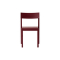 Audo Copenhagen Mauro Dining Chair, Wood Seat in French Red Oak, packshot on white