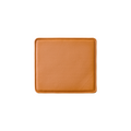 Audo Copenhagen Mauro Seat Cushion in Madras Cognac, packshot on white