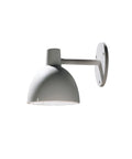 white outdoor minimal wall lamp