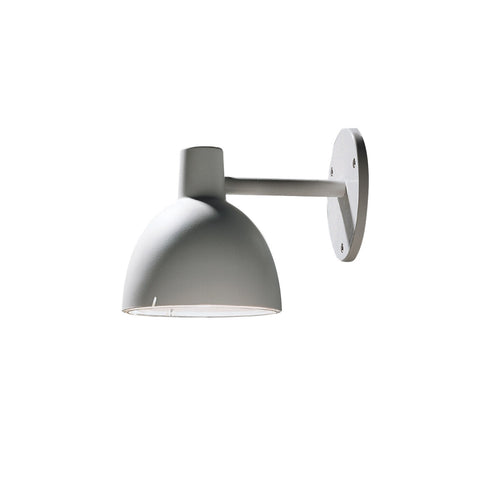 white outdoor minimal wall lamp