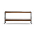 Audo Copenhagen Zet Storage System, 60", 1 x 2 in Dark Stained Oak, packshot on white