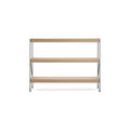 Audo Copenhagen Zet Storage System, 60", 1 x 3 in Natural Oak, packshot on white