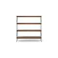 Audo Copenhagen Zet Storage System, 60", 1 x 4 in Dark Stained Oak, packshot on white