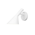 white aj 50 outdoor wall lamp designed by arne jacobsen for louis poulsen