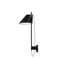 black yuh wall lamp by louis poulsen