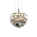 PH Artichoke designed by poul hennginsen for Louis poulsen in stainless steel