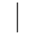 String Furniture Pira Pole in black grey, powder coated aluminum shelving pole, white background packshot