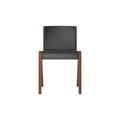 Audo Copenhagen Ready Dining Chair, Fully Upholstered in Red Stained Oak with Aida 1618, packshot on white