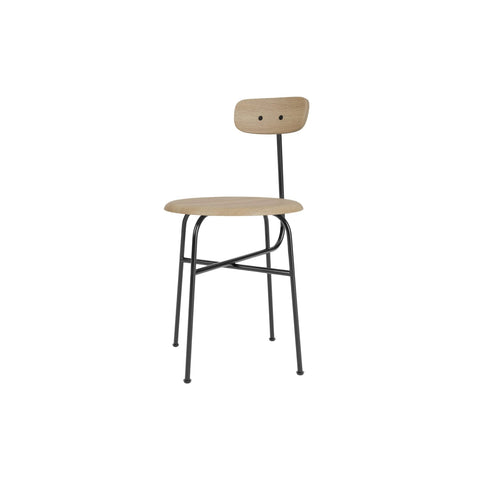 Audo Copenhagen Afteroom Dining Chair, Non-Upholstered in Natural Oak, packshot on white