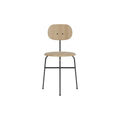 Audo Copenhagen Afteroom Plus Dining Chair, Non-Upholstered in Natural Oak, packshot on white