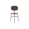 Audo Copenhagen Afteroom Plus Dining Chair, Non-Upholstered in Dark Stained Oak, packshot on white