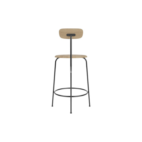 Audo Copenhagen Afteroom Bar & Counter Chair, Non-Upholstered Counter in Natural Oak, packshot on white