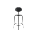 Audo Copenhagen Afteroom Plus Bar & Counter Chair, Non-Upholstered Counter in Dark Stained Oak, packshot on white