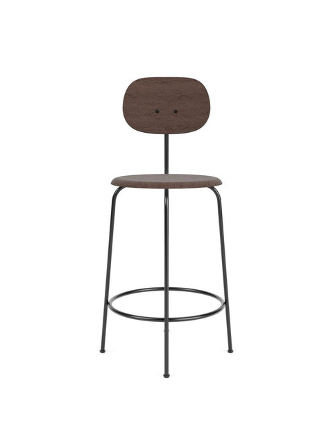 Audo Copenhagen Afteroom Plus Bar & Counter Chair, Non-Upholstered in a styled interior