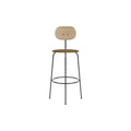 Audo Copenhagen Afteroom Plus Bar & Counter Chair, Upholstered Seat in a styled interior