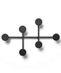 black powder coated coat rack by audo copenhagen