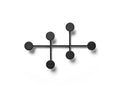 black powder coated coat rack by audo copenhagen