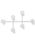 white powder coated coat rack by audo copenhagen