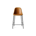 Audo Copenhagen Harbour Side Chair, Counter & Bar Height, Upholstered Counter in Aida 0250, packshot on white