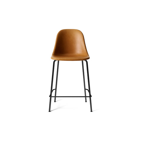 Audo Copenhagen Harbour Side Chair, Counter & Bar Height, Upholstered Counter in Aida 0250, packshot on white