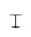 harbour column dining t able with charcoal linoleum top designed by norm architects for audo copenhagen