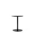 harbour column dining table in charcoal linoleum designed by norm architects for audo copenhagen