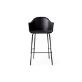 Audo Copenhagen Harbour Arm Chair, Counter & Bar Height, Upholstered Bar in Aida 1618, packshot on white