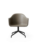 Audo Copenhagen Harbour Arm Chair, Dining Height, Upholstered in a styled interior
