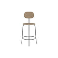 Audo Copenhagen Afteroom Plus Bar & Counter Chair, Fully Upholstered Counter in Sierra 1611, packshot on white