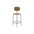 Audo Copenhagen Afteroom Plus Bar & Counter Chair, Fully Upholstered Counter in Audo Bouclé 06, packshot on white