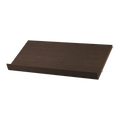 Magazine Shelf in dark oak, 30.7"W x 11.8"D – String™ modular shelving system