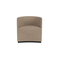 Audo Copenhagen Tearoom Chairs and Sofas, Club Chair in Logan Flint, packshot on white