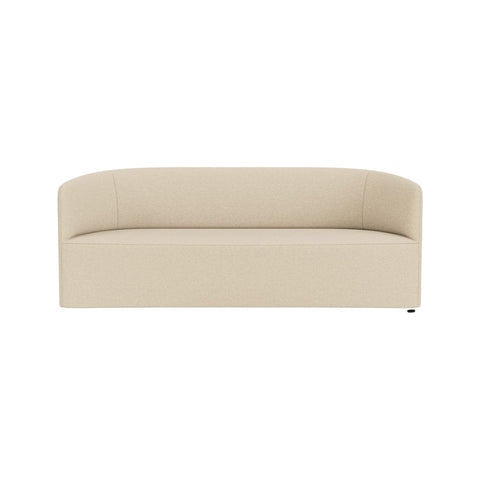 Audo Copenhagen Tearoom Chairs and Sofas, Sofa in Logan Sand, packshot on white