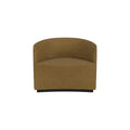 Audo Copenhagen Tearoom Chairs and Sofas, Lounge Chair in Audo Bouclé 06, packshot on white