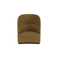 Audo Copenhagen Tearoom Lounge Chair, High Back, No Power Outlet in Audo Bouclé 06, packshot on white
