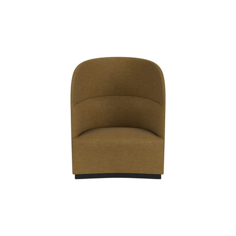 Audo Copenhagen Tearoom Lounge Chair, High Back, No Power Outlet in Audo Bouclé 06, packshot on white