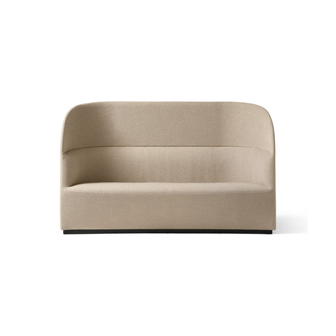 Audo Copenhagen Tearoom Sofa, High Back, No Power Outlet in Audo Bouclé 02, packshot on white