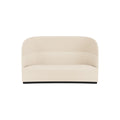 Audo Copenhagen Tearoom Sofa, High Back, No Power Outlet in Logan Jasmine, packshot on white