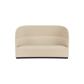 Audo Copenhagen Tearoom Sofa, High Back, No Power Outlet in Logan Sand, packshot on white