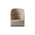 Audo Copenhagen Tearoom Lounge Chair, High Back, US Power Outlet in Audo Bouclé 02, packshot on white