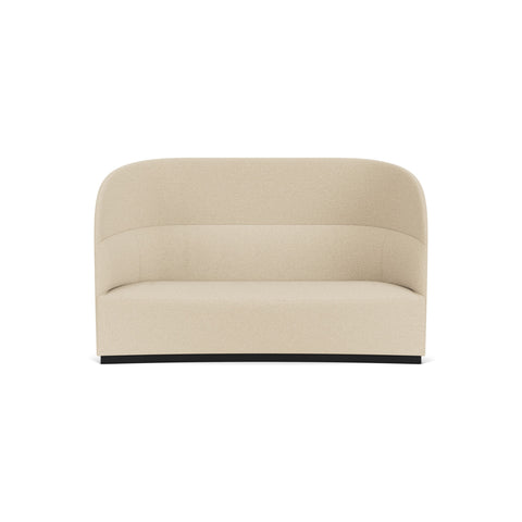 Audo Copenhagen Tearoom Sofa, High Back, US Power Outlet in Logan Sand, packshot on white
