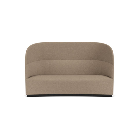 Audo Copenhagen Tearoom Sofa, High Back, US Power Outlet in Logan Flint, packshot on white