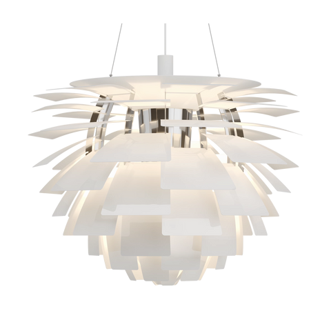 PH Artichoke designed by poul hennginsen for Louis poulsen in white