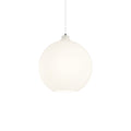 small wohlert white pendant designed by Vilhelm Wohlert for Louis Poulsen